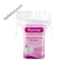 Flormar Cotton Pad for Facial (50 Pcs) 200 ml